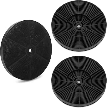CFK4 Carbon Filters for Cosmo Range Hood 5MU30/5MU36, compatible with Under Cabinet Range Hood 5MU30 / 5MU36, Also Fit for SNDOAS Range Hood US0475BPB / US0475NBK, 3 Pack