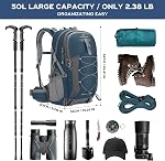 Maelstrom unisexe-adulte 50L Sac à dos de randonnée imperméable