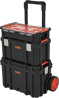 Light-Duty Modular Rolling Toolbox System | Garage/workshop organization, durable shell, secure equipment access, portable service use, quick-access tool storage