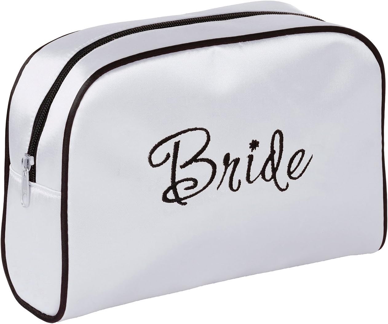 Lillian Rose White Bride Travel Accessory Makeup Bag
