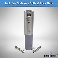 Vista 5 de Proxicast Adaptador de Antena Starlink para Monturas de Antena J-Max - Acoplador de Acero Inoxidable para Antena de Plato Satelital Rectangular