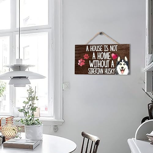 Vista 23 de Welcome Sign for Front Door A House is Not A Home Without A American Bully Dog Sign Door Decoration Pink Love Hearts Solid Wood Sign Hanging Sign