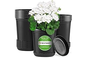 GROWNEER Plant Starter Pots 1 Gallon