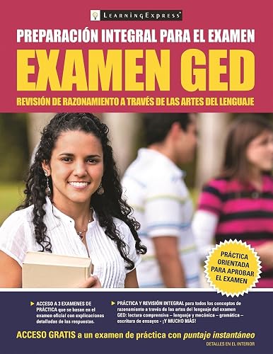 Examen GED Revisón de Razonamiento a Través de las Artes del Lenguaje (Spanish Edition)