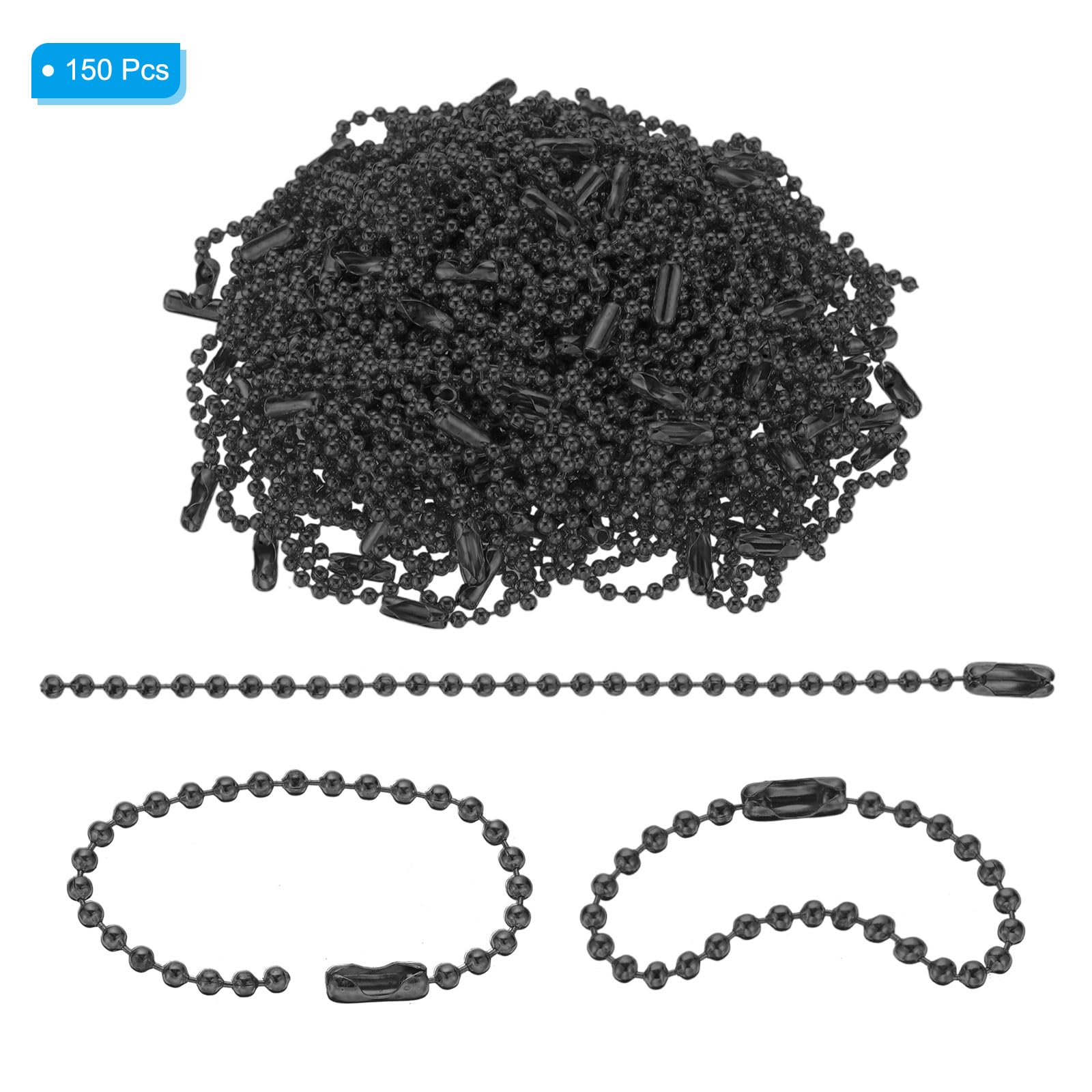 PATIKIL 2.4mm x 10cm Beaded Ball Chain - Image 3