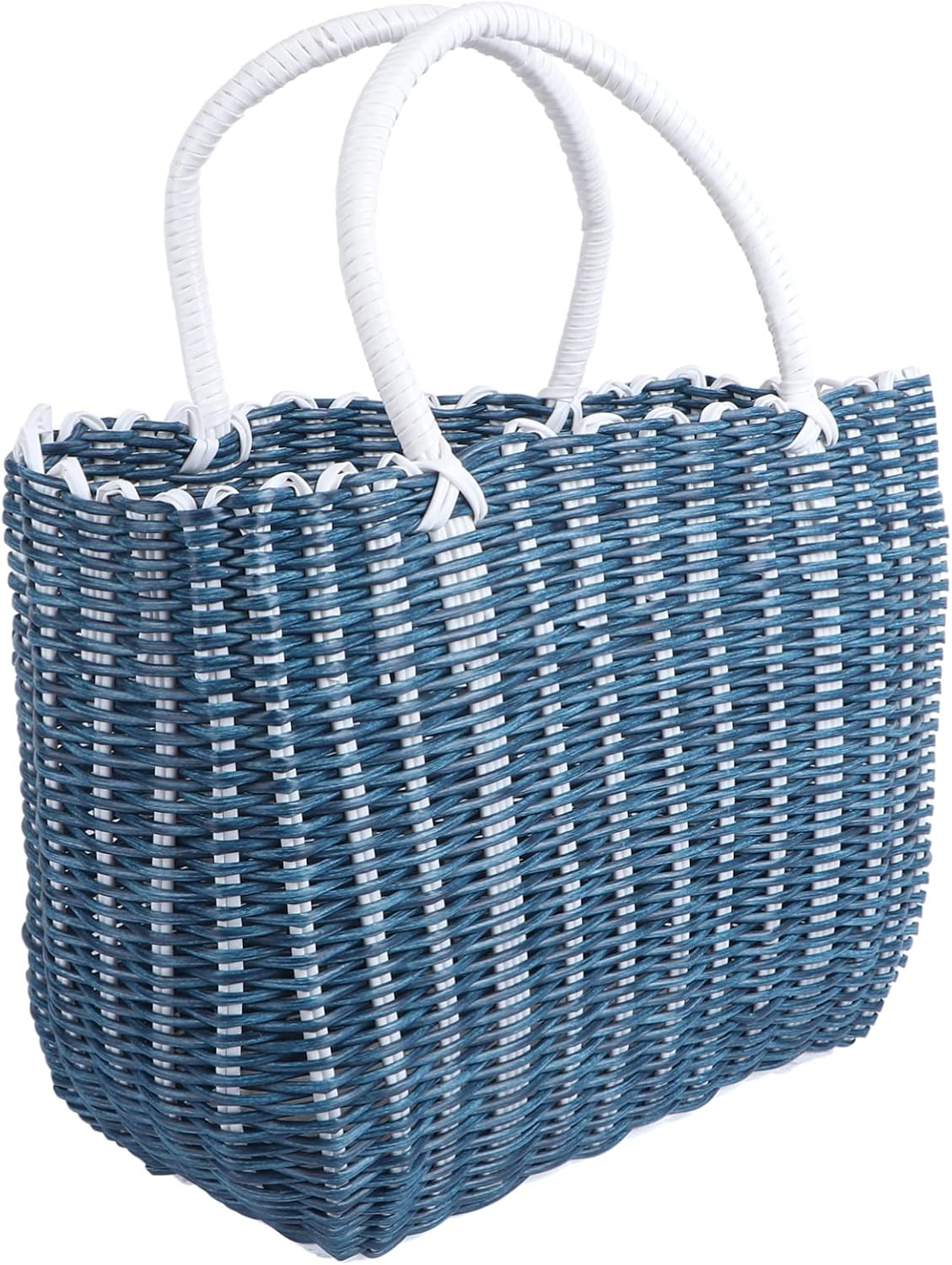 Amazon.com - Hohopeti 1pc Plastic Basket Basket Plastic Woven Basket ...