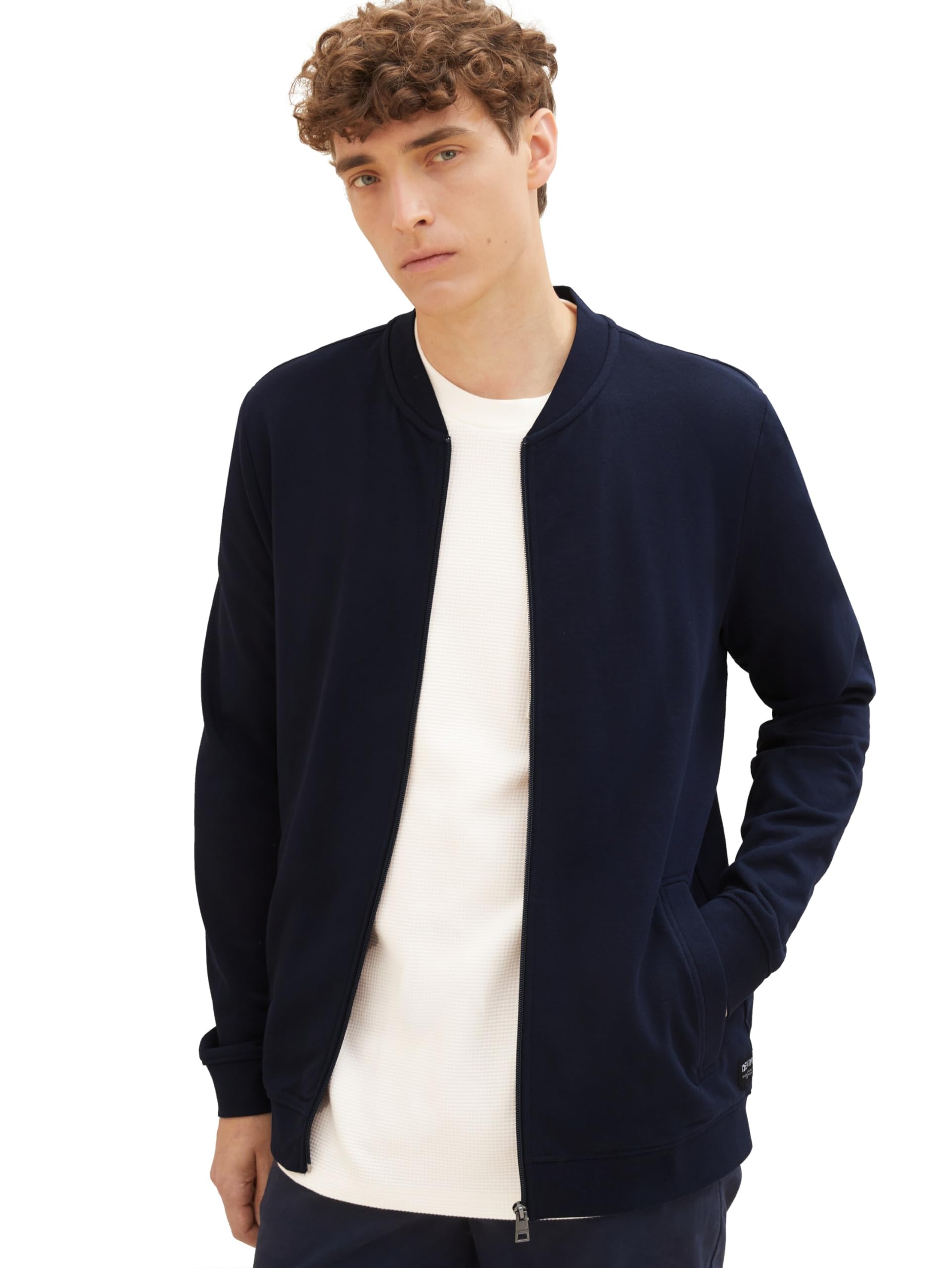 Tom Tailor Denim Herren Sweatshirt Bomberjacke