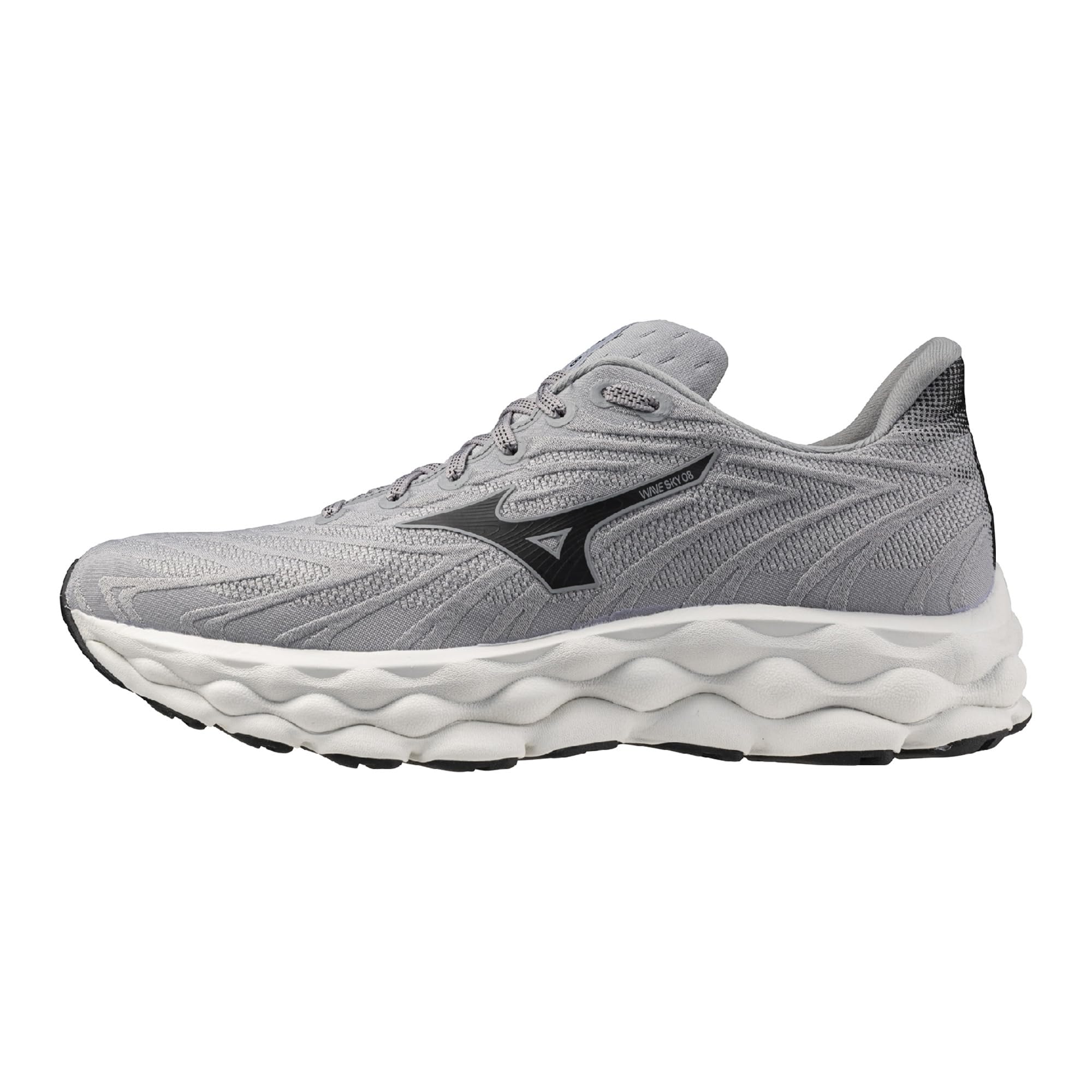 Mizuno Men's Wave Sky 8 Running Shoe, Ultimate Grey-Black, 10 UK