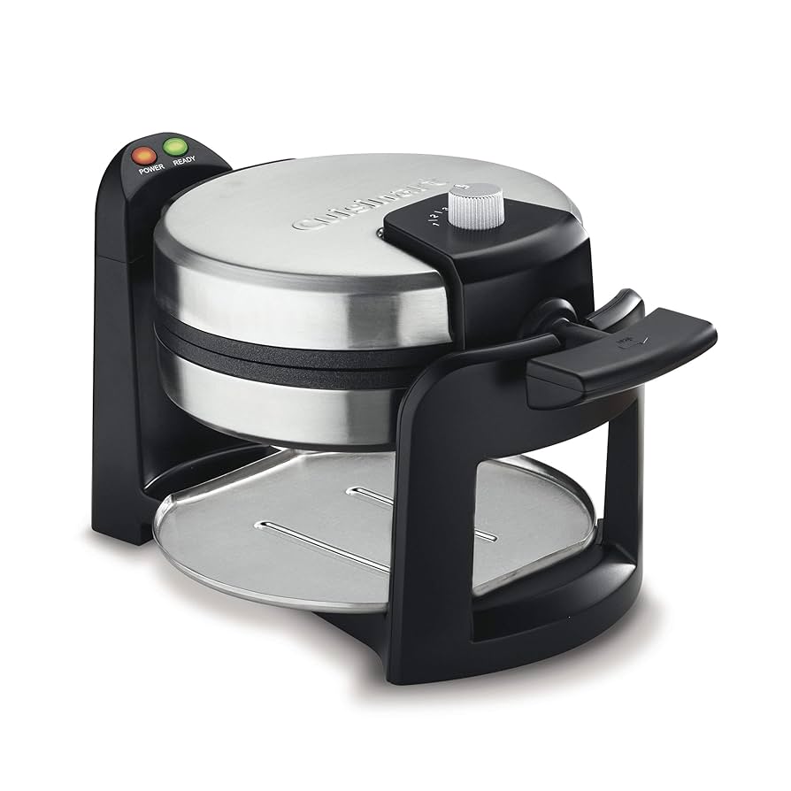 [新品未開封] Cuisinart ワッフルメーカー WAF-F30 Amazon.com: Cuisinart Round Flip Belgian Waffle Maker, Black