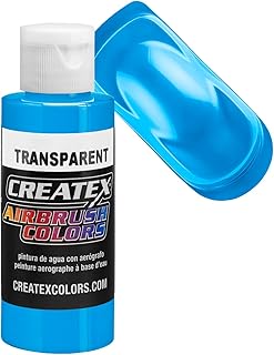 CR5105-60 Caribbean Blue, Airbrush Paint, Transparent, 2 oz (5105-02), 2 Ounces