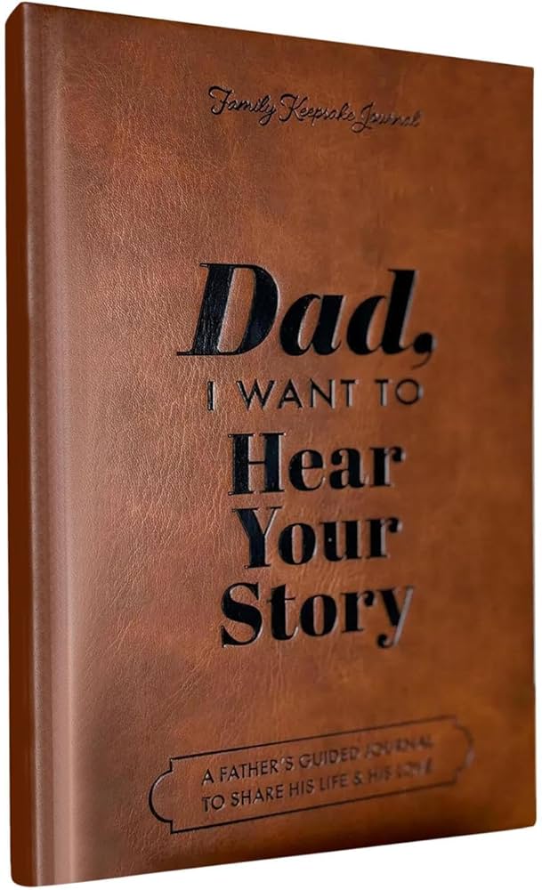 Paodduk Father’s Story Journal, Dads Life Story Book Journal