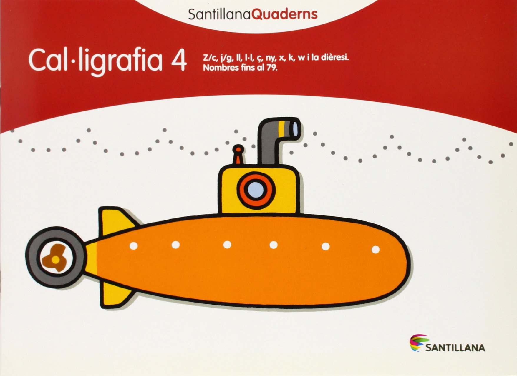 CAL.LIGRAFIA 4 SANTILLANA QUADERNS
