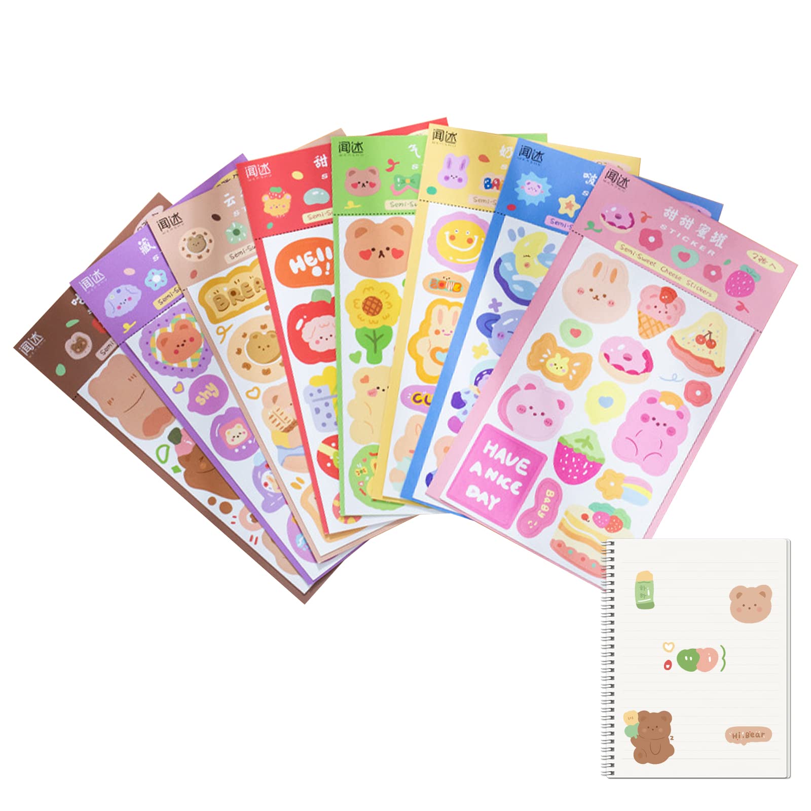 Amazon.co.jp: 手帳 シール キャラクターシール ステッカー 可愛い