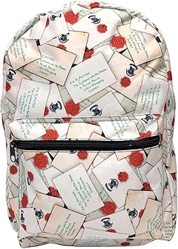 harry potter letter backpack