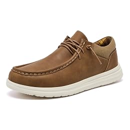 FW FRAN WILLOR Mens Wide Shoes Width Toe Box Slip-on Loafers Casual Walking Shoes for Men