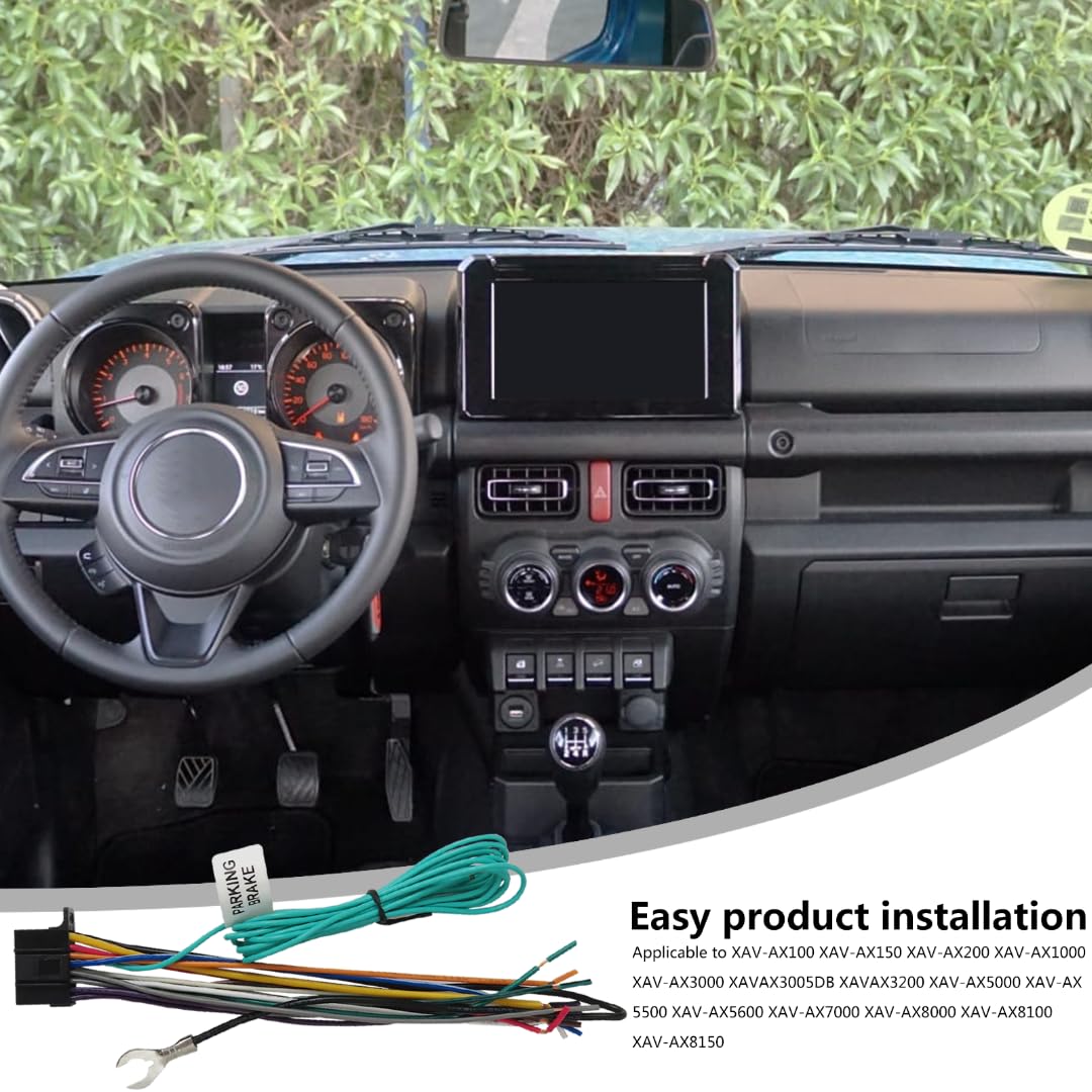 Câble Adaptateur ISO Autoradio Pour SONY XAV-AX3250, AX8050, AX8150 - Marque TechExpert - Garantie 3 Ans