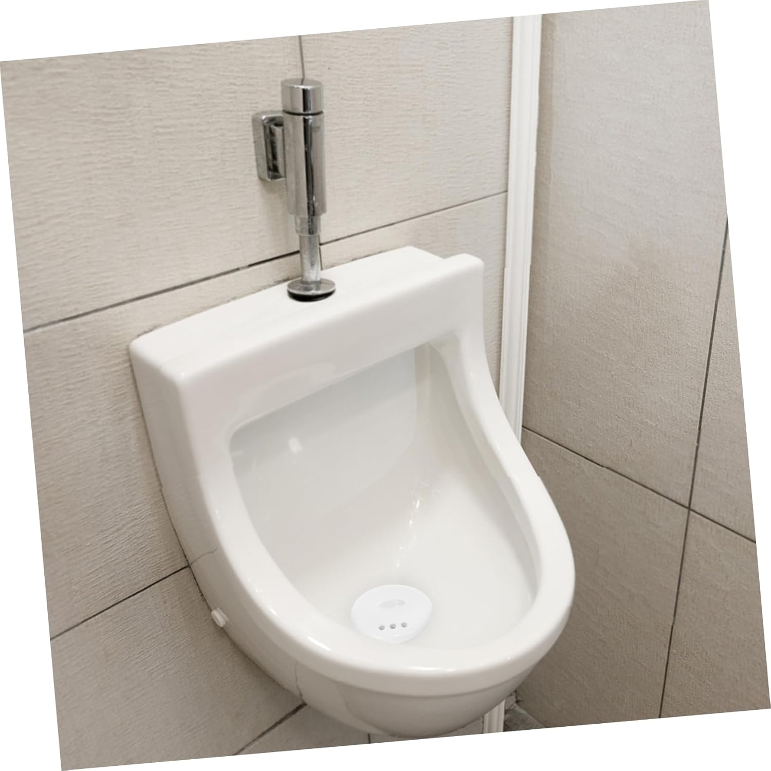 Angoily Urinal Strainer Stopper Cap Ceramic Urinal for Men Prevents Splashing and for Public Restrooms and Home Bathrooms Compact and Portable Bathroom Accessory