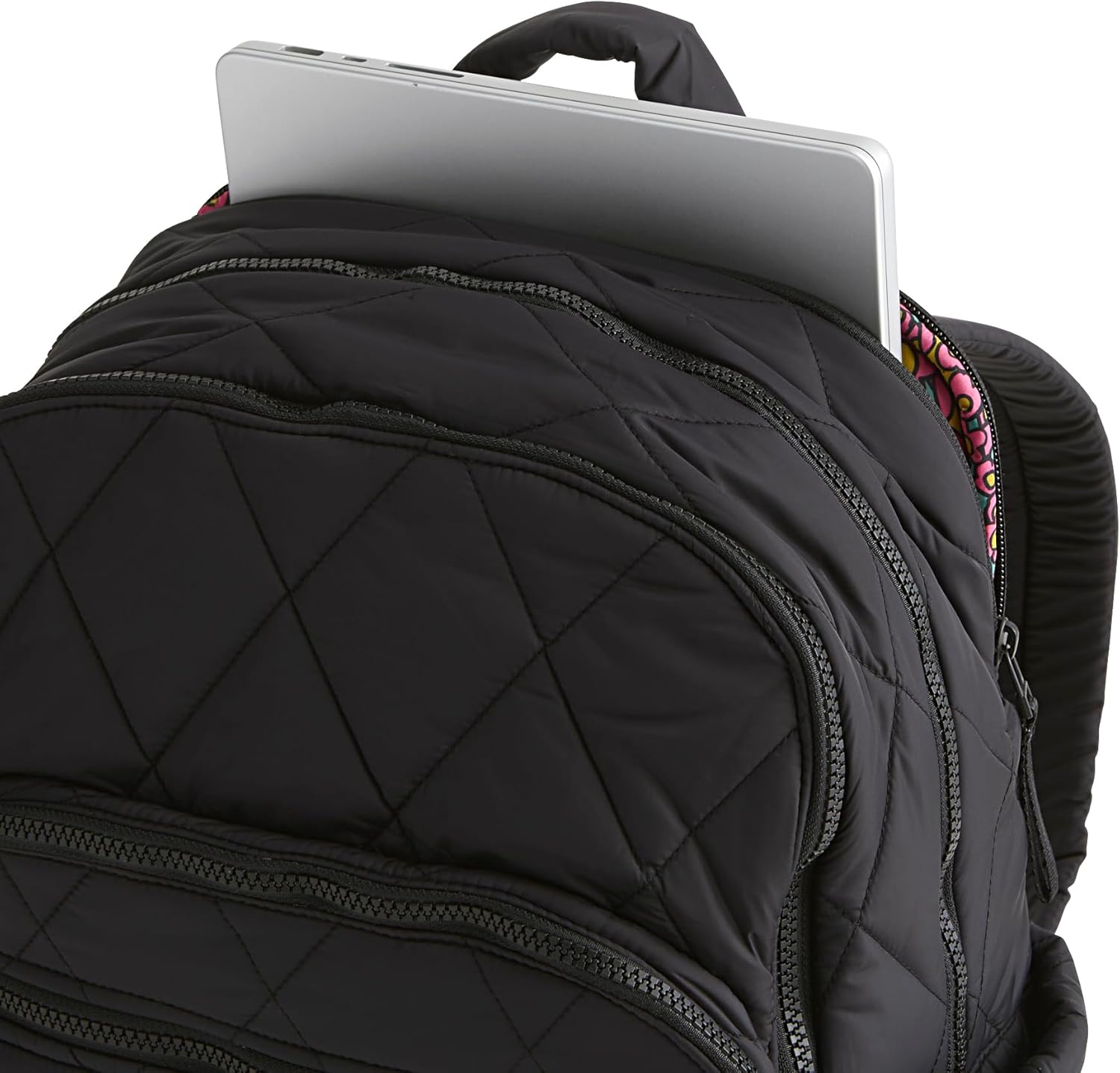 Vera Bradley Women's Featherweight Large Bancroft Backpack, Moonless Night, One Size - Image 5