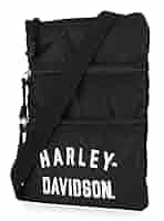 Harley-Davidson Womens Deluxe Nylon Crossbody Bag With