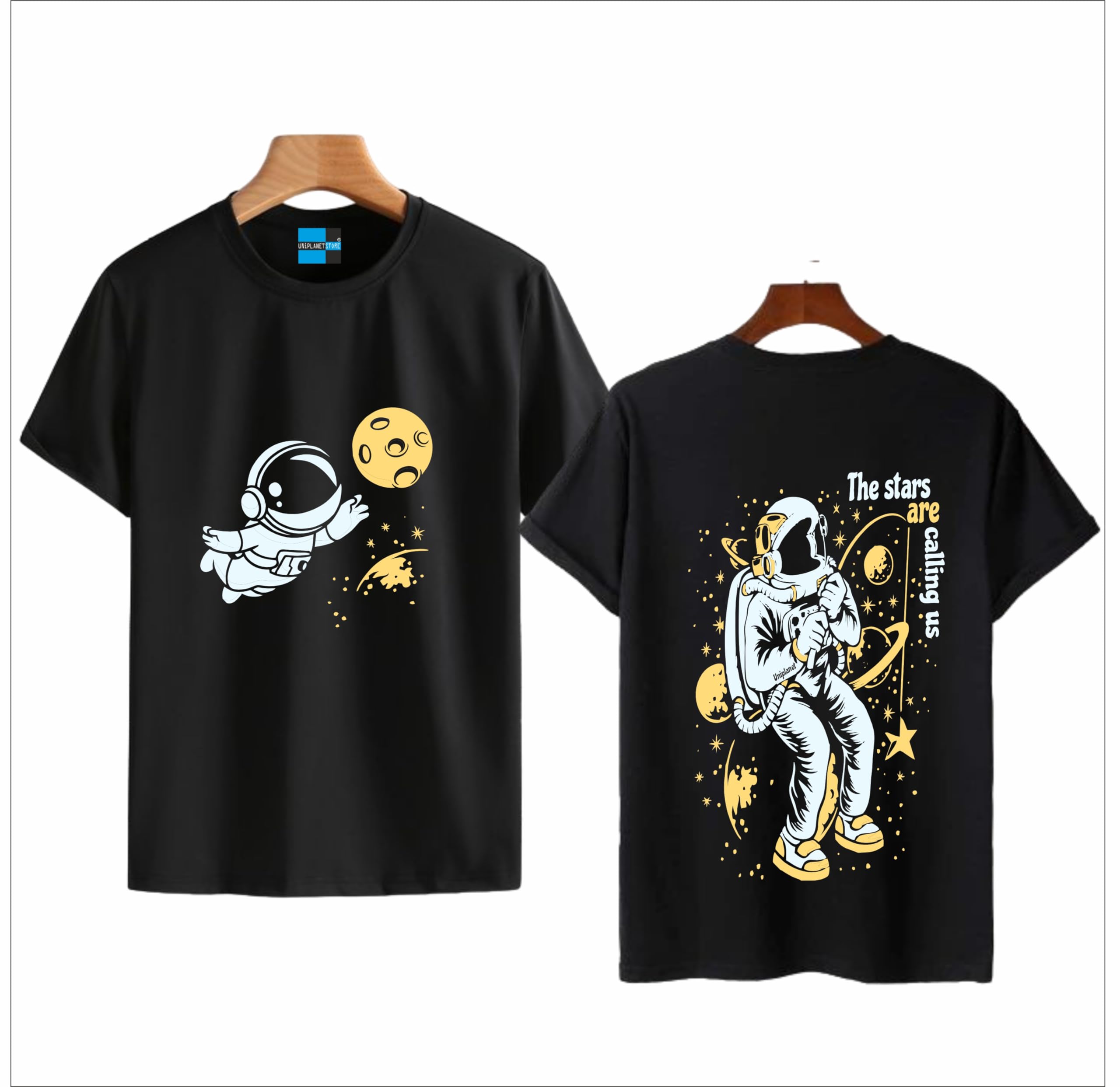 Uniplanet Store Camiseta de algodón de media manga, ajuste regular, color negro, para niñas, estampado de Spiderman