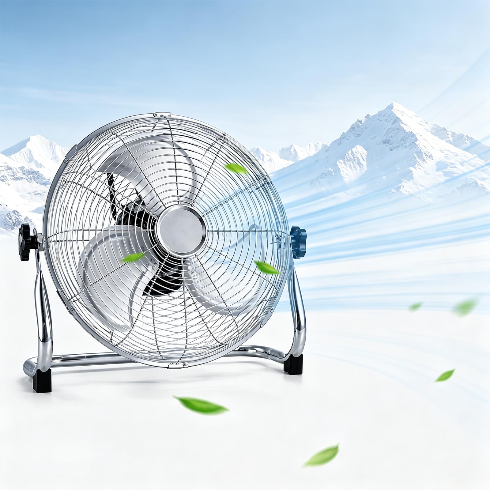 Ventilateur puissant à 4 vitesses, tambour de 20 pouces