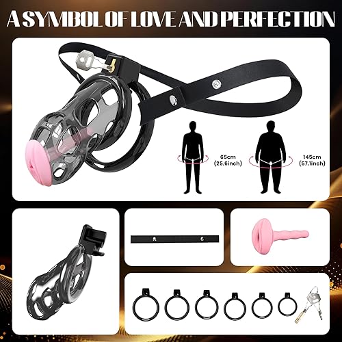 Miniatura 8 de Jaula de castidad masculina - Jaulas de castidad de silicona suave para hombre, pequeñas jaulas de castidad para hombre, adaptación de varios