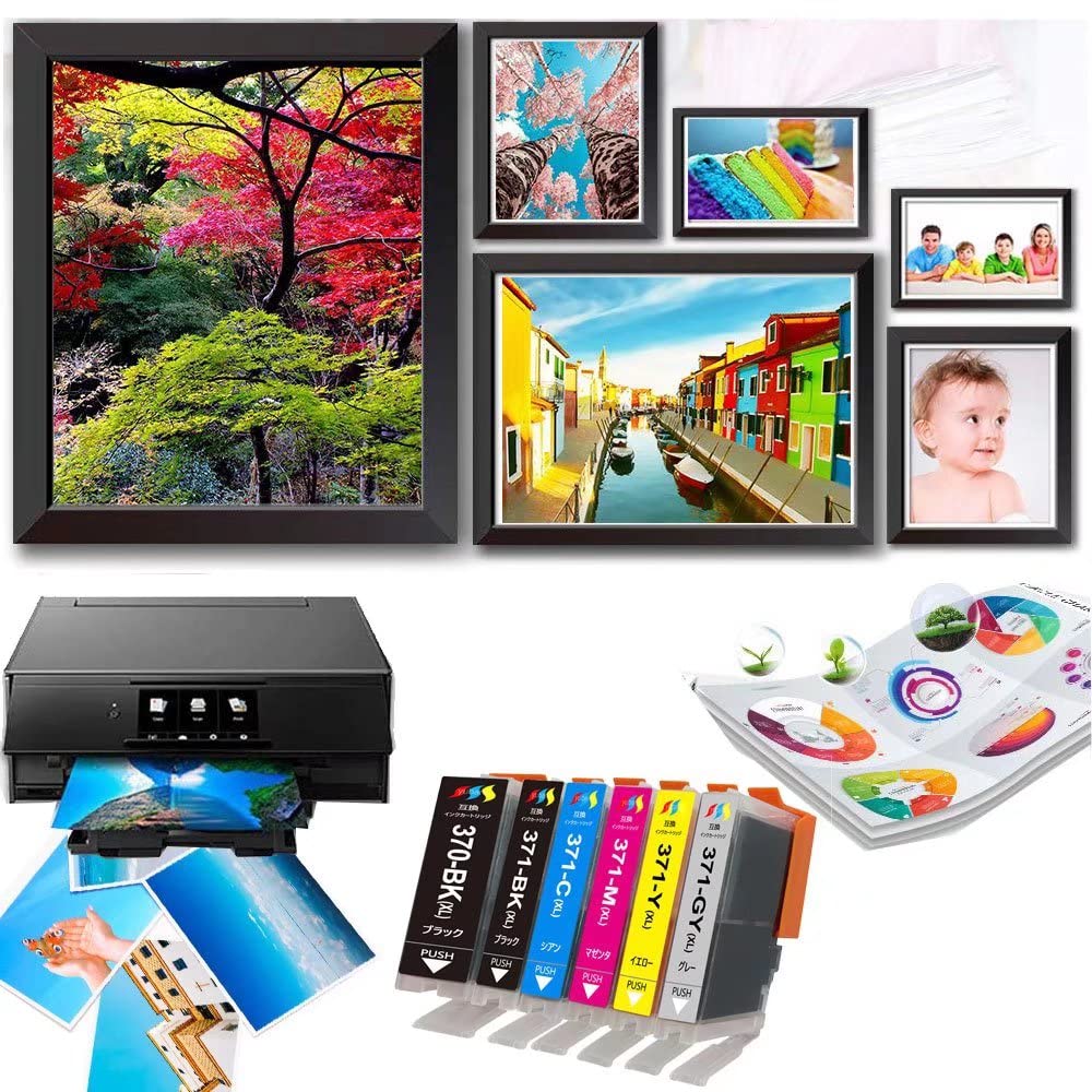 celine1　TS5030 純正カートリッジ満タンインク付き Amazon.co.jp: インクタンク BCI-371XLY イエロー（大容量）2本セット