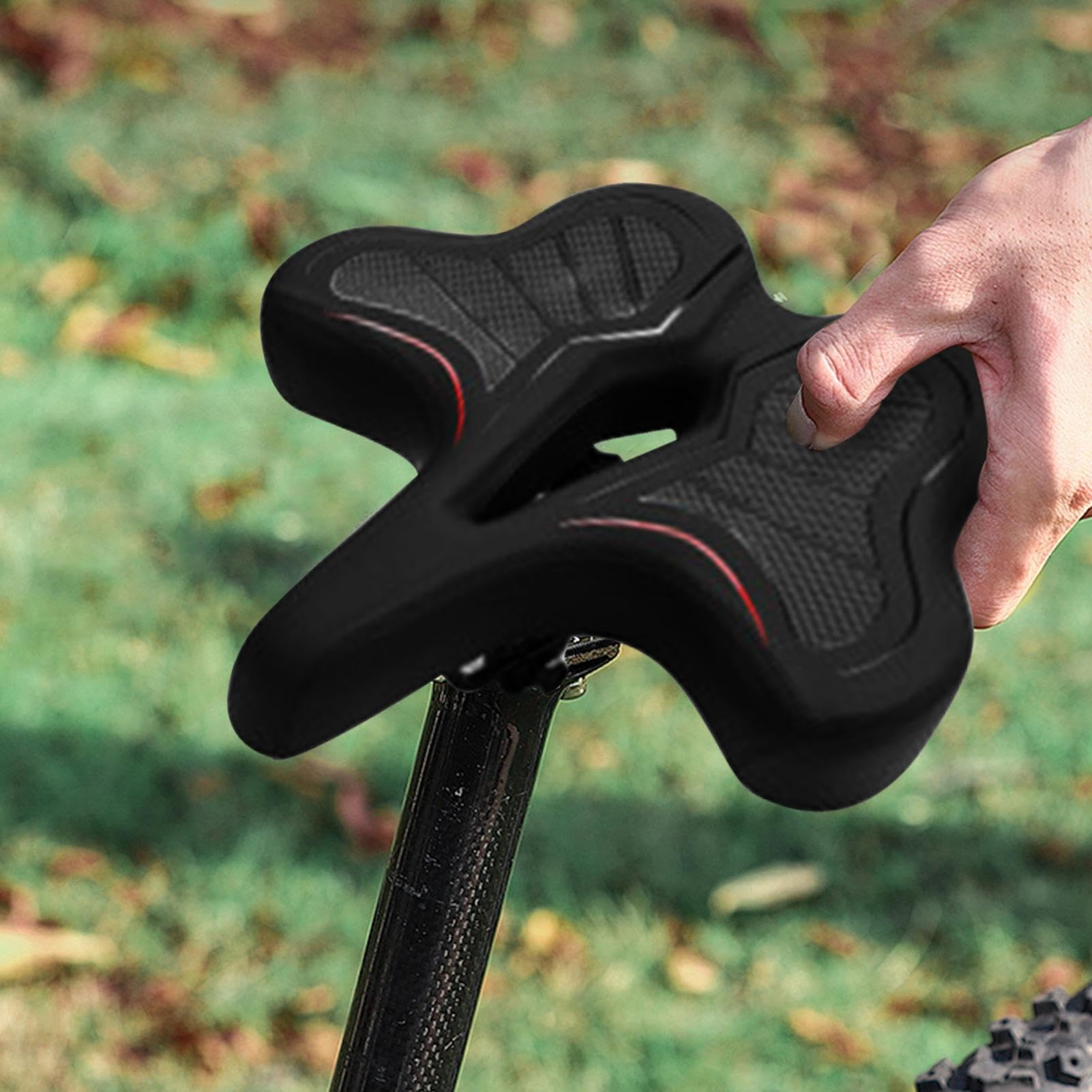 Selle de vélo confortable, Selle de vélo confortable rembourrée