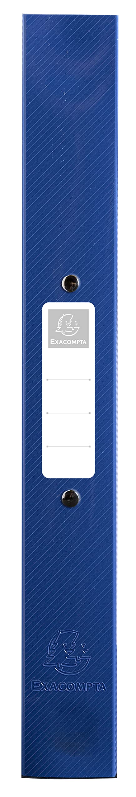 Exacompta 12 raccoglitori semirigidi Bee Blue A4 2 anelli assortiti
