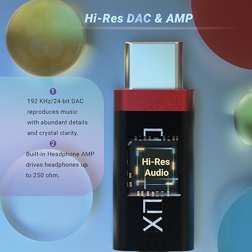 Vista 20 de Cubilux Paquete de 2 adaptadores de auriculares USB C compatibles con iPhone 15/16, iPad Pro 13/12.9/11, iPad Air 13/5th/4th, Google Pixel 9/8/7/6