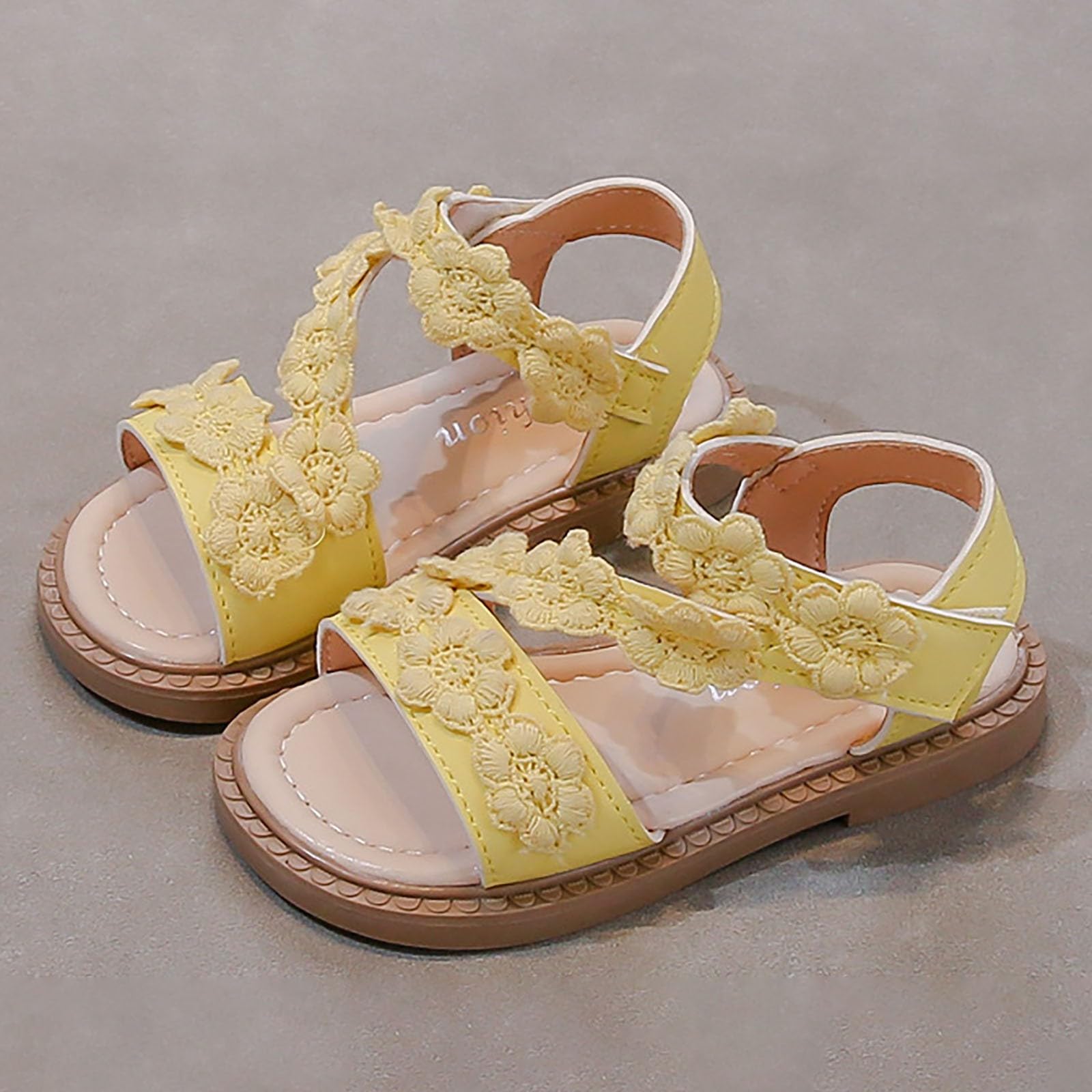QTANZIQI Generisch Girls Fashion ły Bowknot Regulowane paski Maluch Outdoor Wiosenne letnie ły