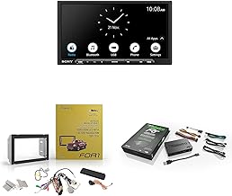 XAV-AX4000 AV Receiver with CarPlay/Android and Maestro, Maestro FOR1 Dash Kit & T-Harness and ADS-MRR Maestro Universal Radio Replacement and Steering Interface Compatible with 08-14 Ford