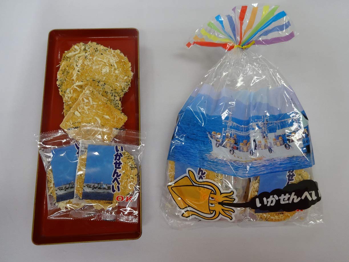 Amazon.co.jp: オーケー製菓（株） いかせんべい 5袋 : 食品・飲料・お酒