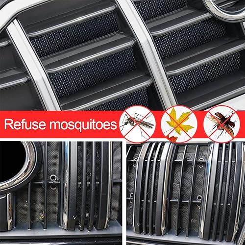 Miniatura 3 de Malla de alambre de acero inoxidable evita que la basura entre en la parrilla para Toyota Land Cruiser Prado 150 Lc150 Fj150 2003-2023 LC120