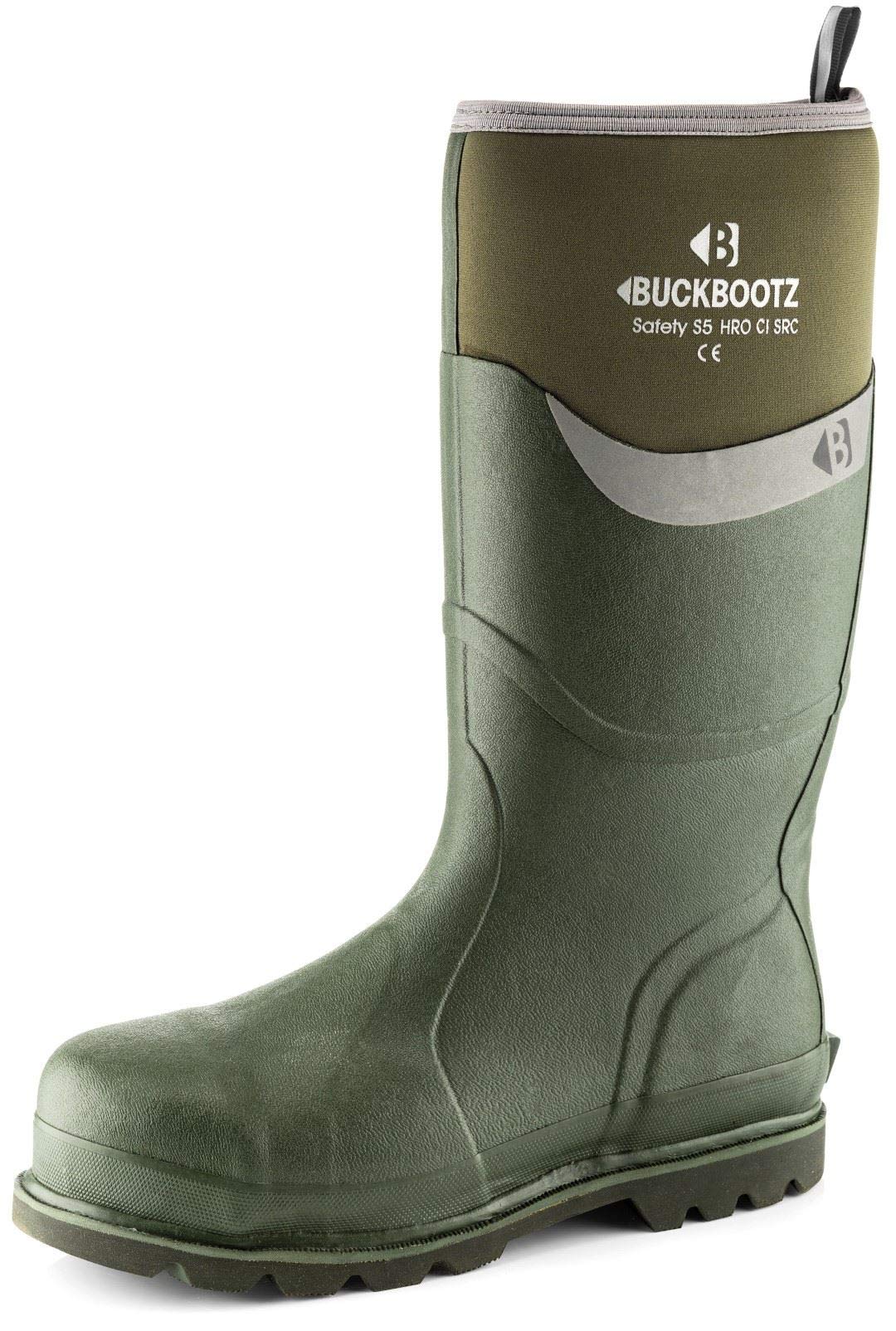 Buckler BBZ6000 GR S5 Buckbootz Green - Size 12 UK