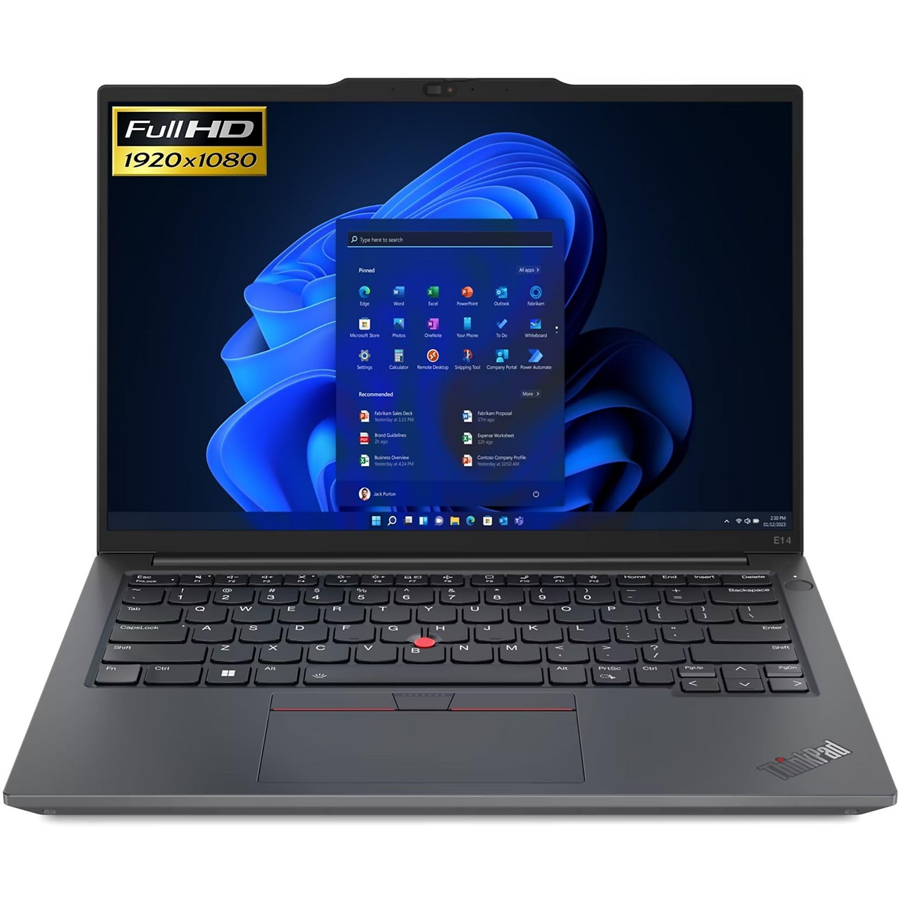 Lenovo ThinkPad E14 Gen 6 Notebook 14" WUXGA Intel® Core™ Ultra 5 125H @4,5GHz 16GB DDR5 512GB NVMe SSD Intel® Graphics Windows 11 Laptop //Notebooktasche
