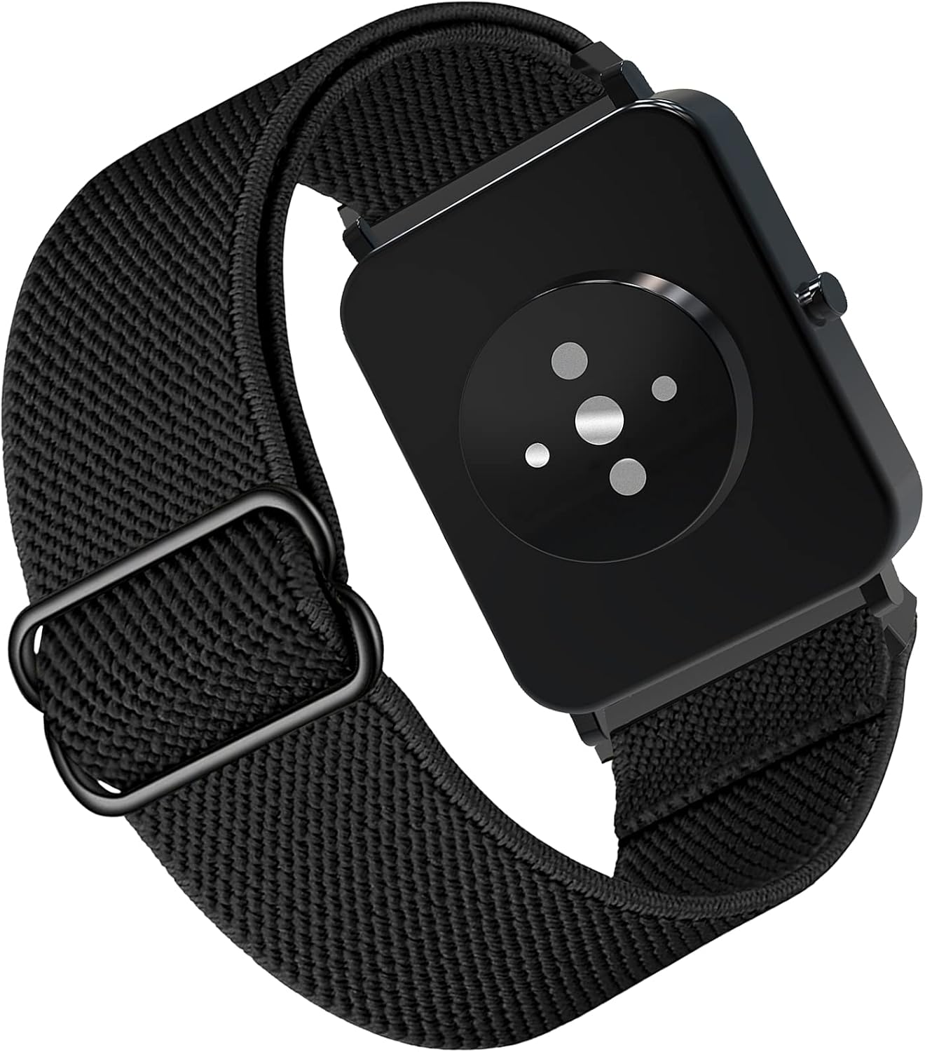 Songsier Strap Compatible with Galaxy Watch Active/Active 2 40mm / 44mm Adjustable Stretch Braided Elastics Nylon Wristband for Gear Sport / S2 Classic/Garmin Vivo Active 3 / Watch 3 41mm
