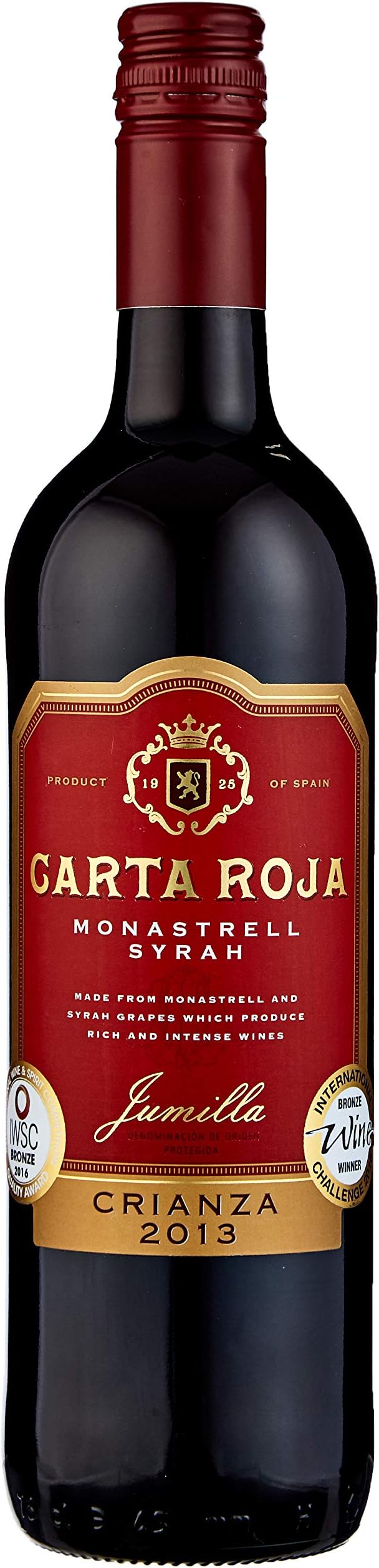 Carta Roja Crianza