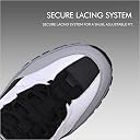 Impakto Groove Trek Men’s Hiking & Trekking Shoes | Lightweight & Durable Outdoor Shoes | Anti-Slip Grip & Cushioned Insole | Trek Shoes for Mountain, Trail & Adventure | Rugged Traction Black gallery image