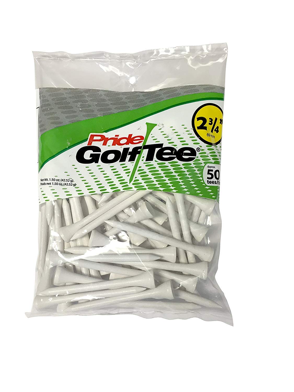 Pride Golf Tee, 2-3/4 inch Deluxe Tee