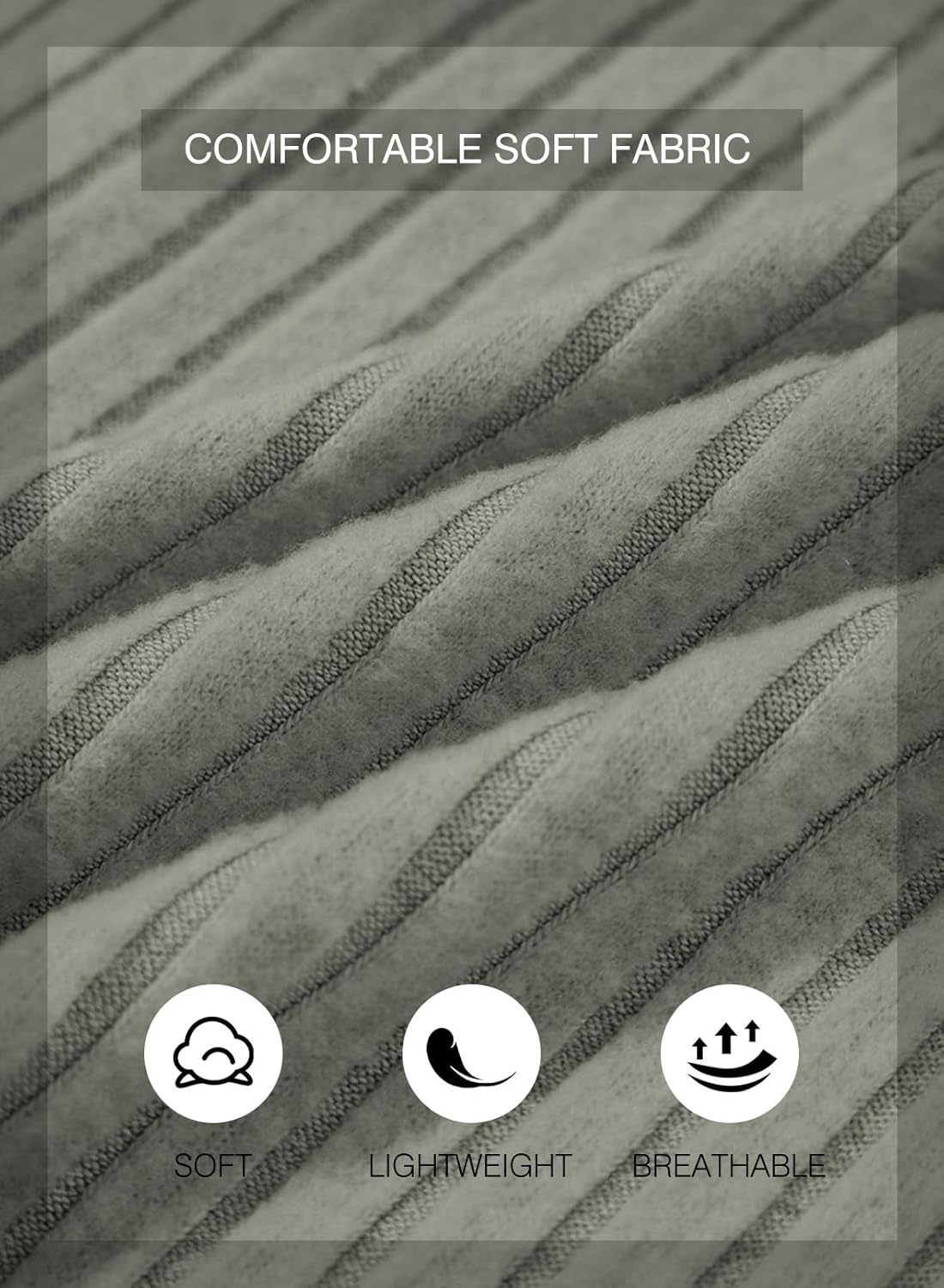 SHEWIN Womens Ribbed Knit Shacket Jacket Casual Long Sleeve Button Down Shirts Loose Sweater Tops Dressy Blouses with Pocket - Image 7