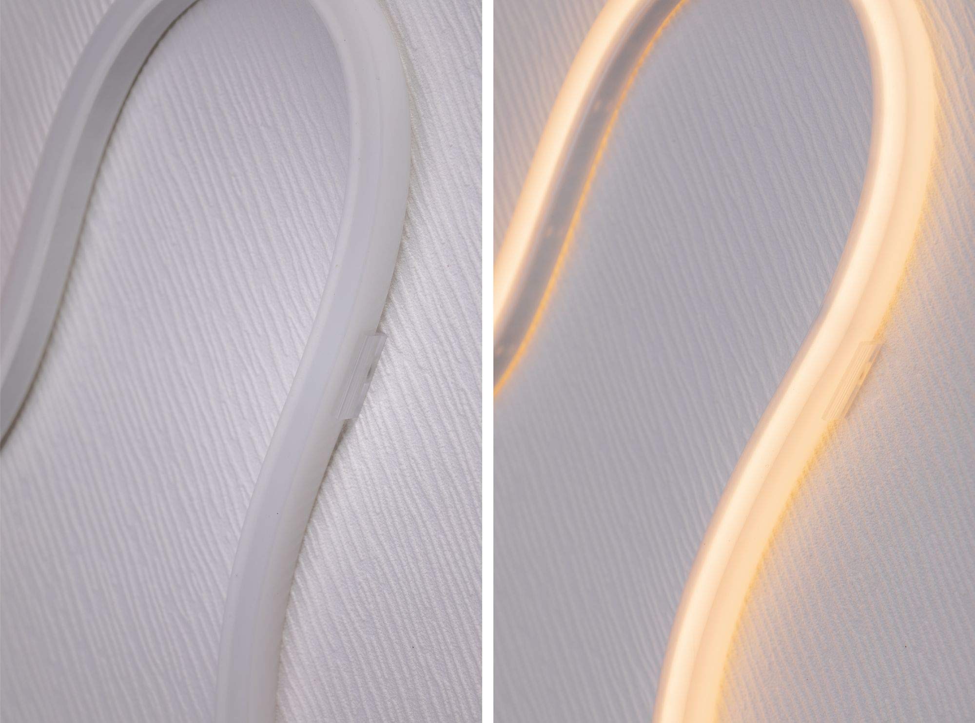 Paulmann 70963 Strip MaxLED Flow 37 W, juego básico strip LED, regulable, 3 m, blanco, plástico 2700 K blanco cálido