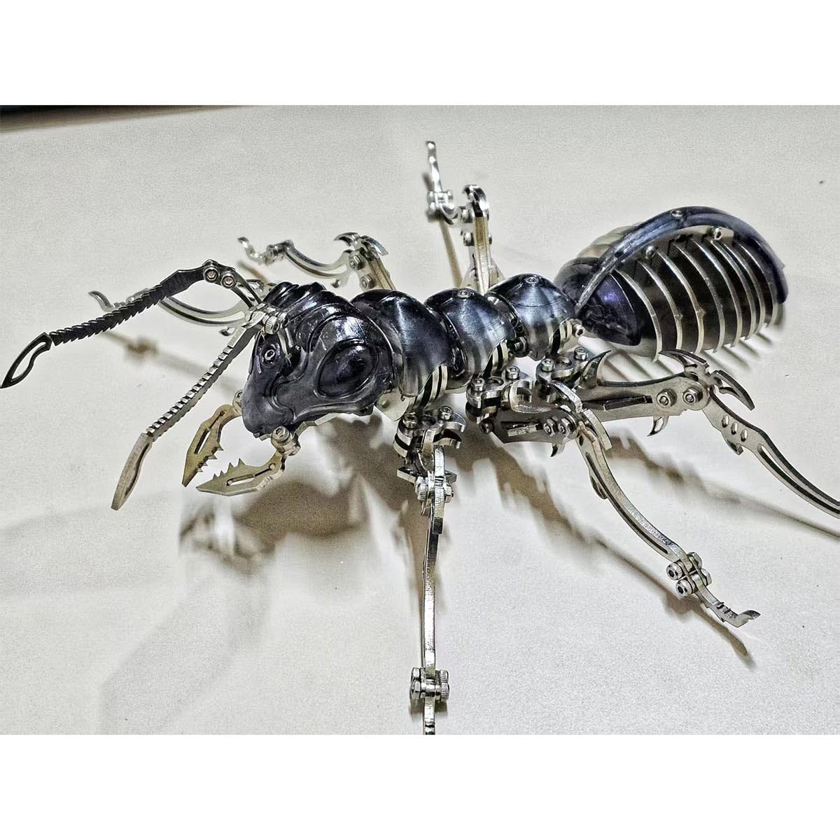 3D Metall Puzzle Ameisen Modellbausatz, 150+ Teile Steampunk Insekt Montageprojekt, Mechanisches DIY Sammlermodell Kreatives Geschenk Für Erwachsene Enthusiasten