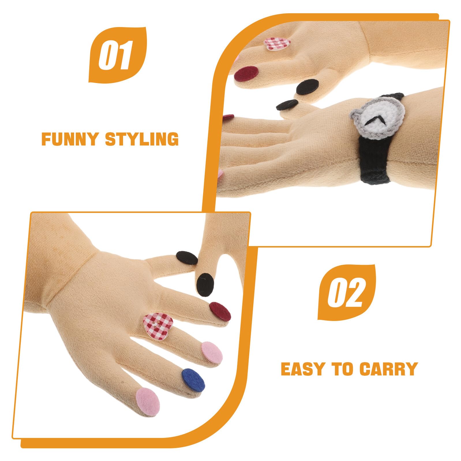 Almohada de Cuello Forma de Mano Divertida Cojín U Ergonómico y para Viaje Avión Coche y Oficina Almohada de Peluche Creativa para Descanso y Soporte Cervical