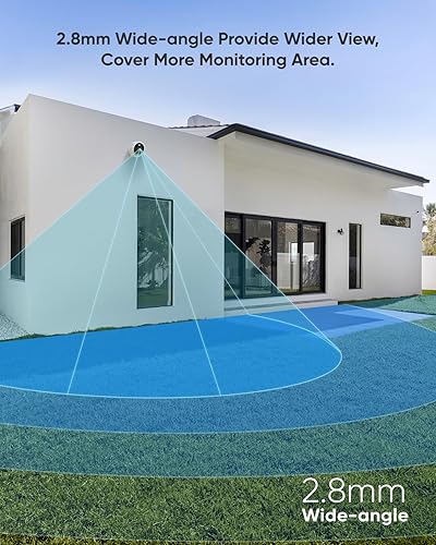 Miniatura 3 de SANNCE Sistema de cámara de seguridad PoE de 5 MP, NVR de vigilancia de 8 canales y 6 MP con 4 cámaras domo HD de 5 MP resistentes a la intemperie