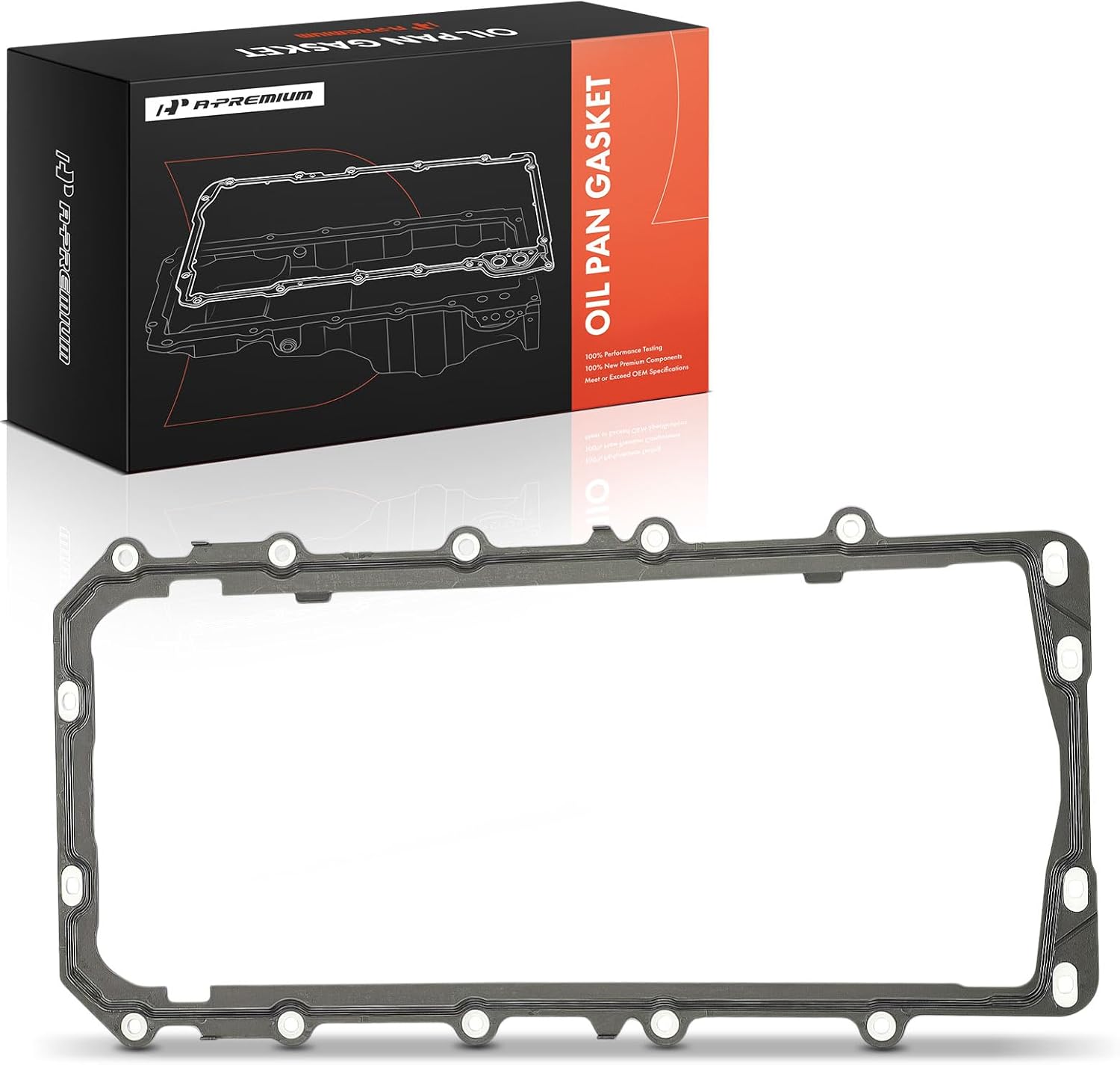 A-Premium V8 5.0L Engine Oil Pan Gasket Set, Compatible with Ford F-150 F150 2011-2017, Mustang 2011-2025