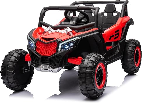 Ride on car, Kids Electric car, Tamco Riding Toys for Kids with Remote Control/Swing Function Amazing Gift for 36 Years Boys Girls RED