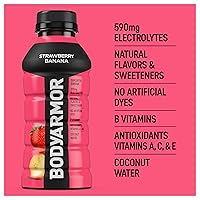 Vista 58 de BODYARMOR Paquete variado de bebidas deportivas, hidratación de agua de coco, sabores naturales con vitaminas, electrolitos llenos de potasio