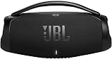 JBL Boombox 3 Wi-Fi draadloze Bluetooth-luidspreker in zwart - Draagbare, water - en stofdichte luidspreker met modi voor binnen en buiten, 24 uur batterijduur, EU stekker (type C) - 1