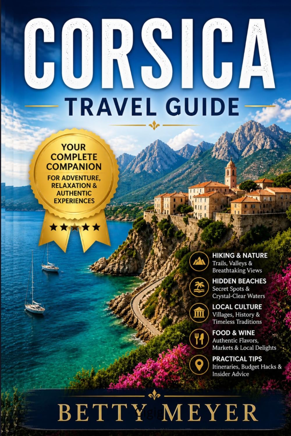 Corsica Travel Guide: Hidden Beaches, Scenic Road Trips & Easy Itineraries with Budget Tips and Local Secrets (Guidebook Travel by Betty M. Meyer)
